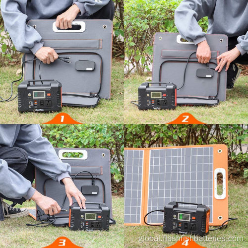 China emergency generator lithium battery mini solar system Manufactory